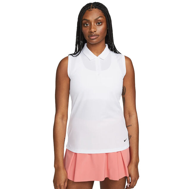 Nike Ladies Dri-FIT Victory Sleeveless Golf Polo Shirt Nike Ladies Dri-FIT Victory Sleeveless Golf Polo Shirt