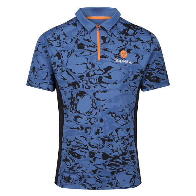 OCEANTEE Stromberg Men's Print Golf Polo Shirt OCEANTEE Stromberg Men's Print Golf Polo Shirt